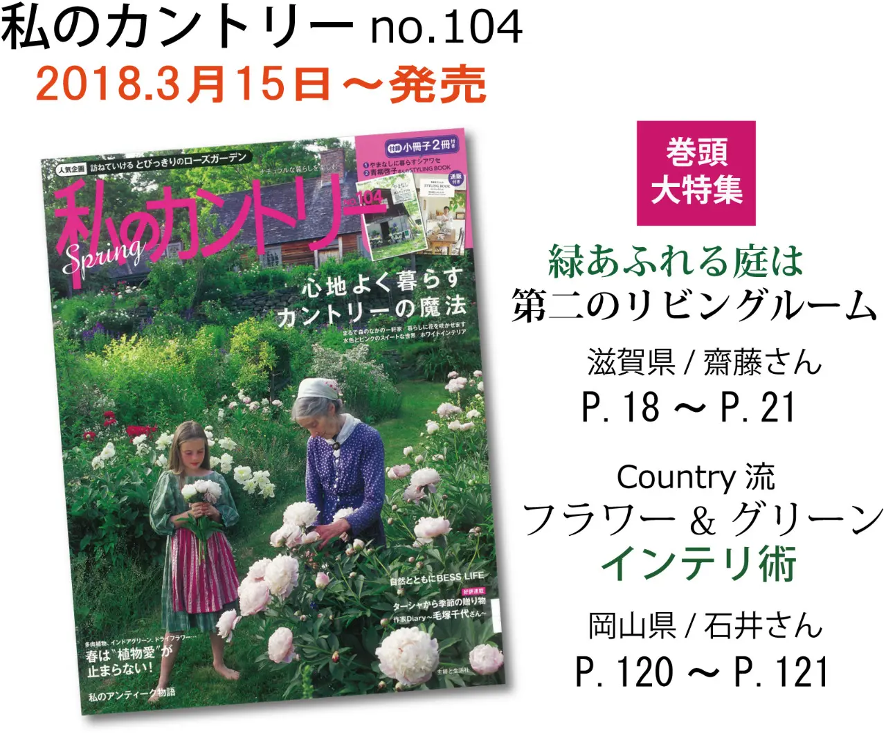 サラズ,インテリア誌,雑誌,私のカントリー,はじめての家づくり,&home,プラスワンリビング,主婦の友社,主婦と生活社,mook本,取材